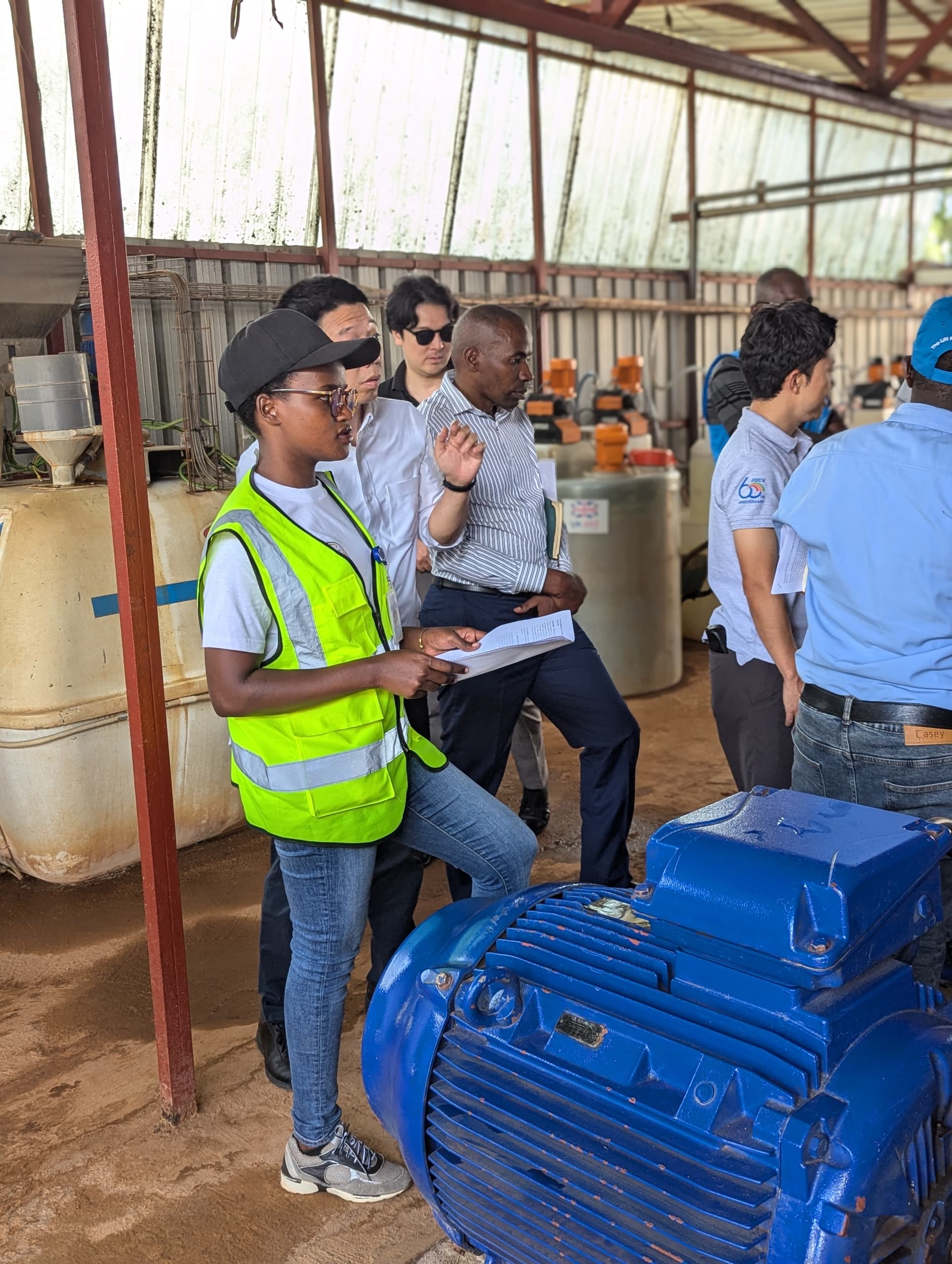 Mahama Water Treatment Plant Visit